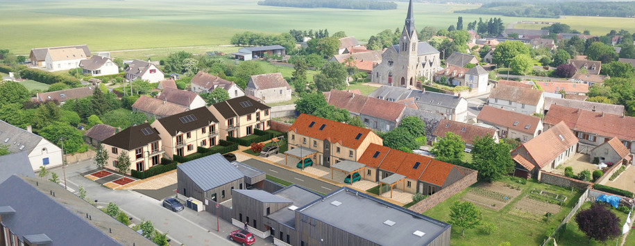 Chartres Métropole Habitat : logements à Mignières – Satellite de Chartres métropole