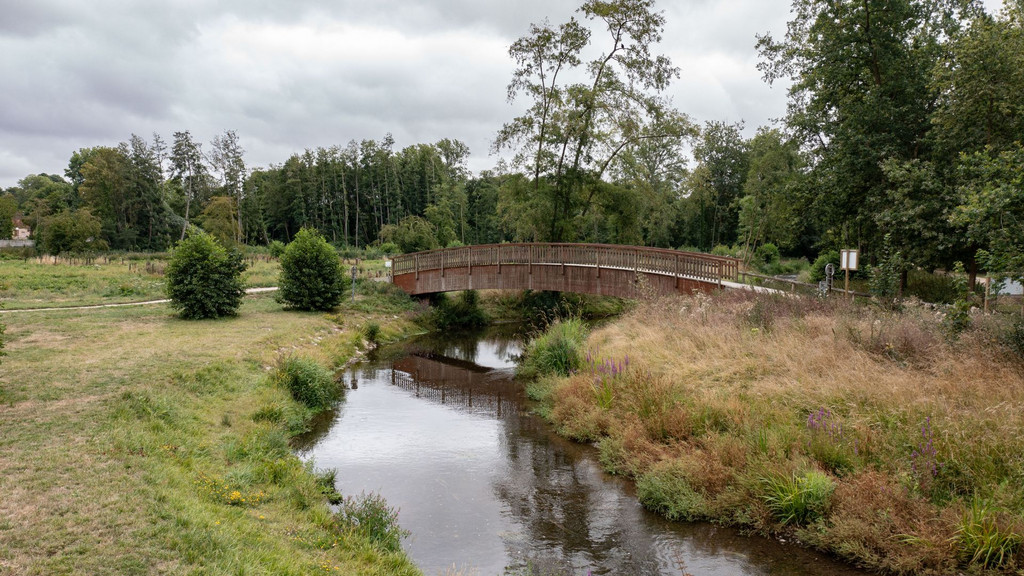 Aménagements du plan Vert dans le secteur Barjouville-Morancez
