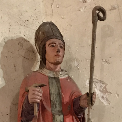 Fresnay-le-Comte, c'est toute une histoire : Statuette de Saint Eloi