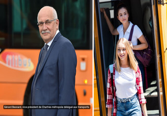 Gérard Besnard vice président de Chartres métropole délégué aux transports