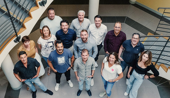 L'équipe de l'entreprise Protech-IT à Chartres.