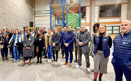 Les participants de l'afterwork formation au centre Apave de Gellainville.