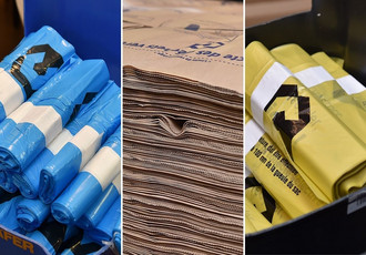 Les différents types de sacs-poubelle de Chartres métropole