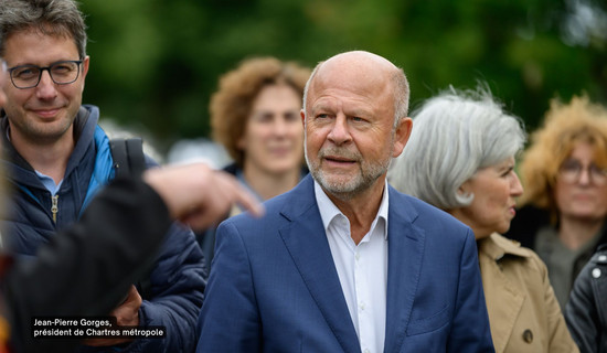 Jean-Pierre Gorges, président de Chartres métropole