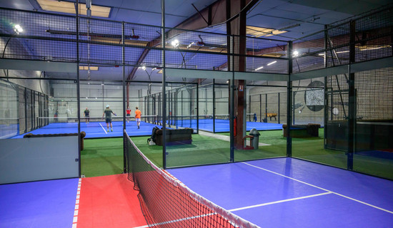 Les terrains de paddle du Passo Club