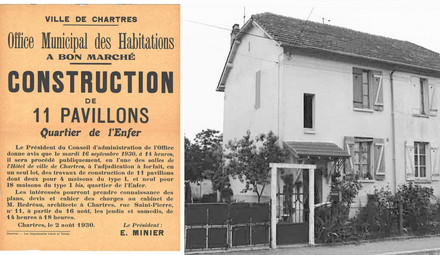 C'Chartres habitat de 1924 à 1933