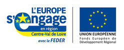Logo du Fonds Européen de Développement Régional Centre-Val de Loire