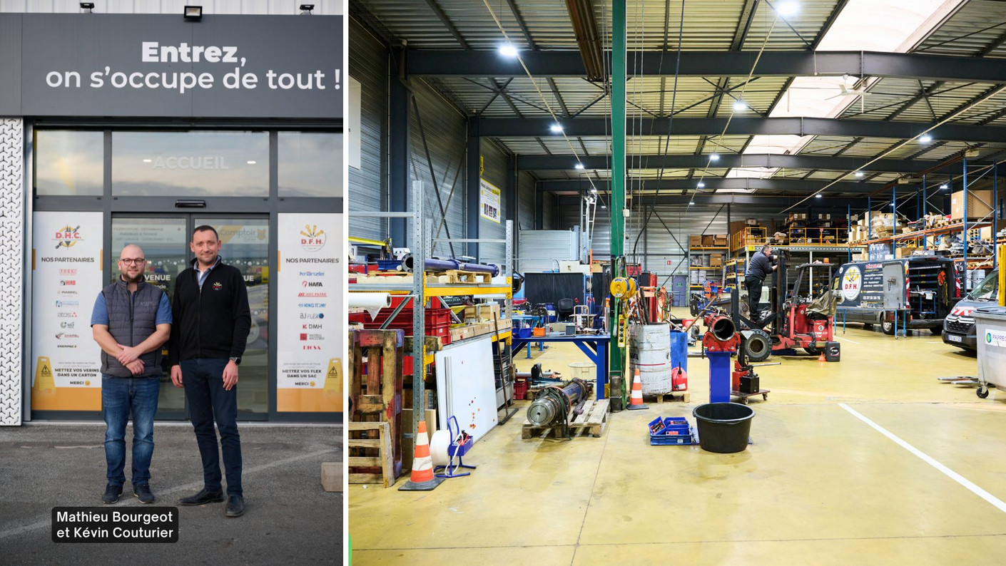 Mathieu Bourgeot et Kévin Couturier, de DFH & DHC