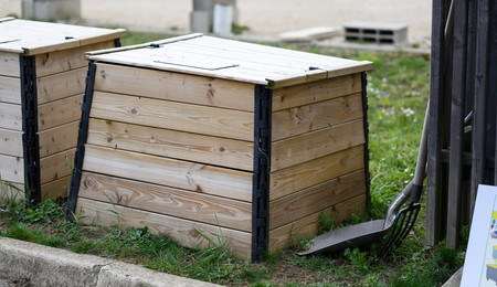 Composteurs en bois vendus par Chartres métropole