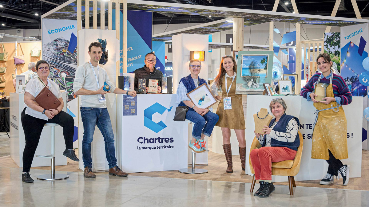 portrait d'artisans présents sur le stand C'Chartres au salon L'artisanat C"Chartres