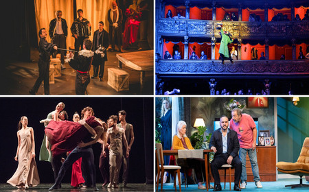 Les visuels des premiers spectacles du Théâtre de Chartres.