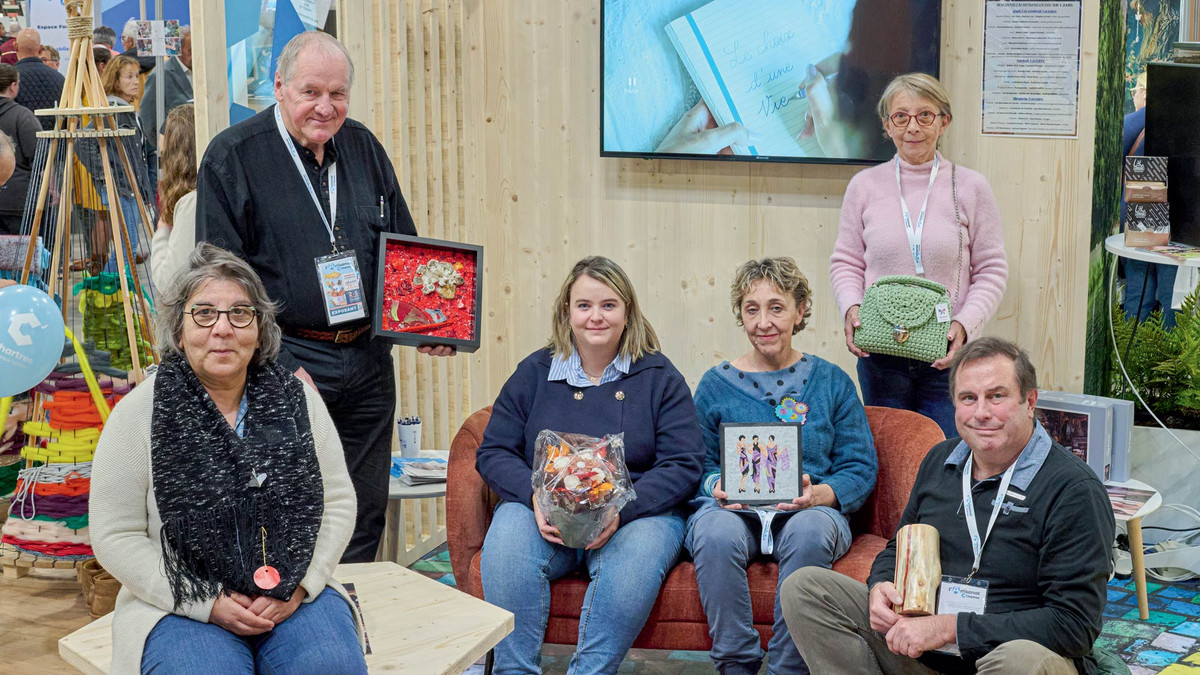portrait d'artisans présents sur le stand C'Chartres au salon L'artisanat C"Chartres