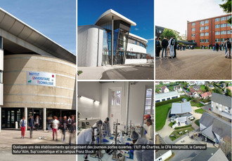 Visuels des établissements scolaires et universitaires de Chartres métropole