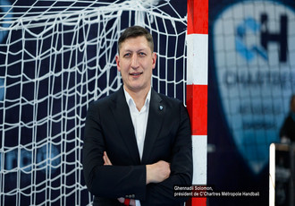 Ghennadii Solomon, président du C'Chartres Métropole Handball