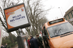 Navette du service gratuit Relais des Portes – Chartres métropole