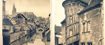 Cartes postales de Chartres dans les années 30-40 : les bords de l'Eure et l'escalier de la reine Berthe