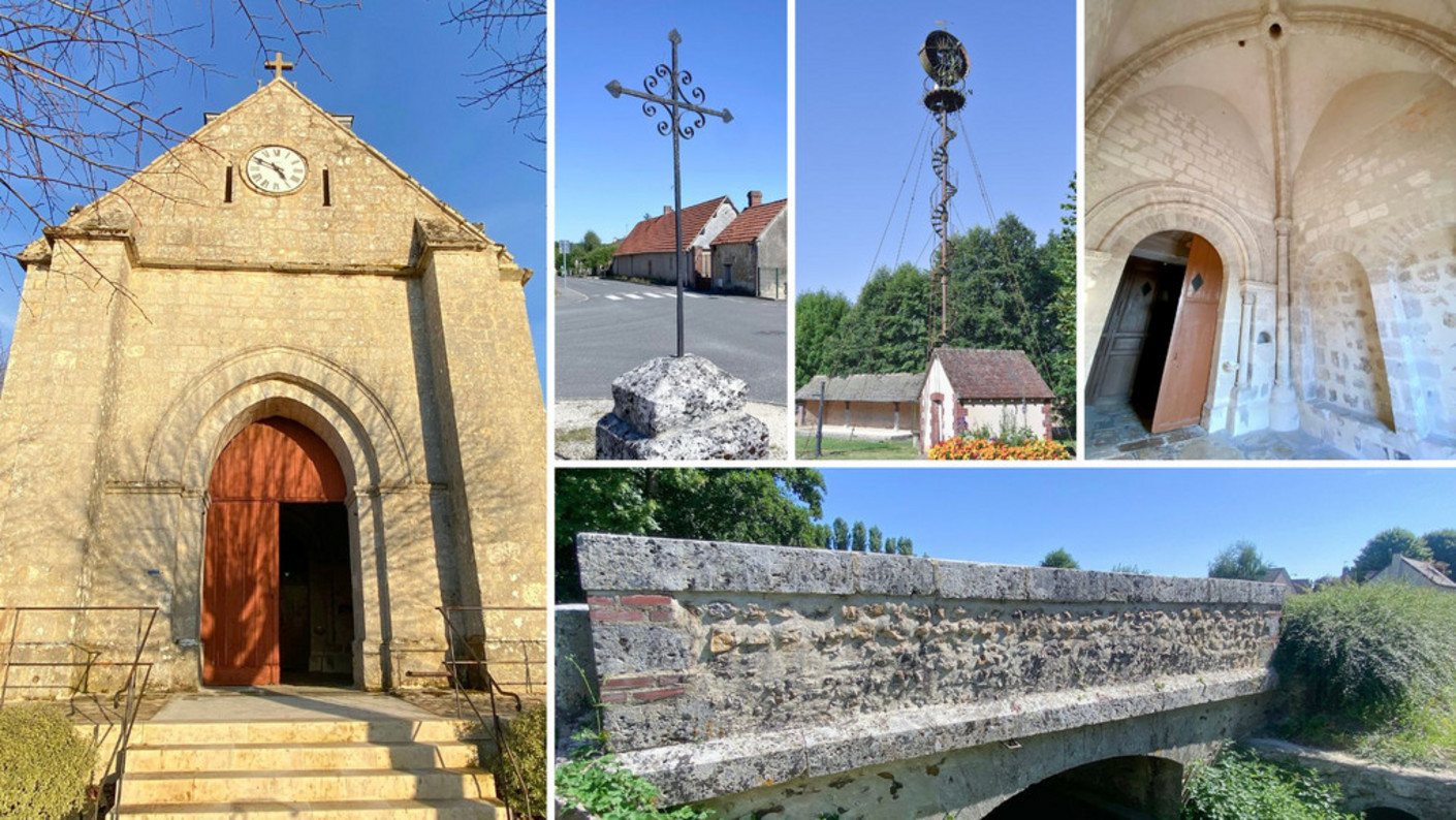 Différents lieux et bâtiments de Nogent-le-Phaye