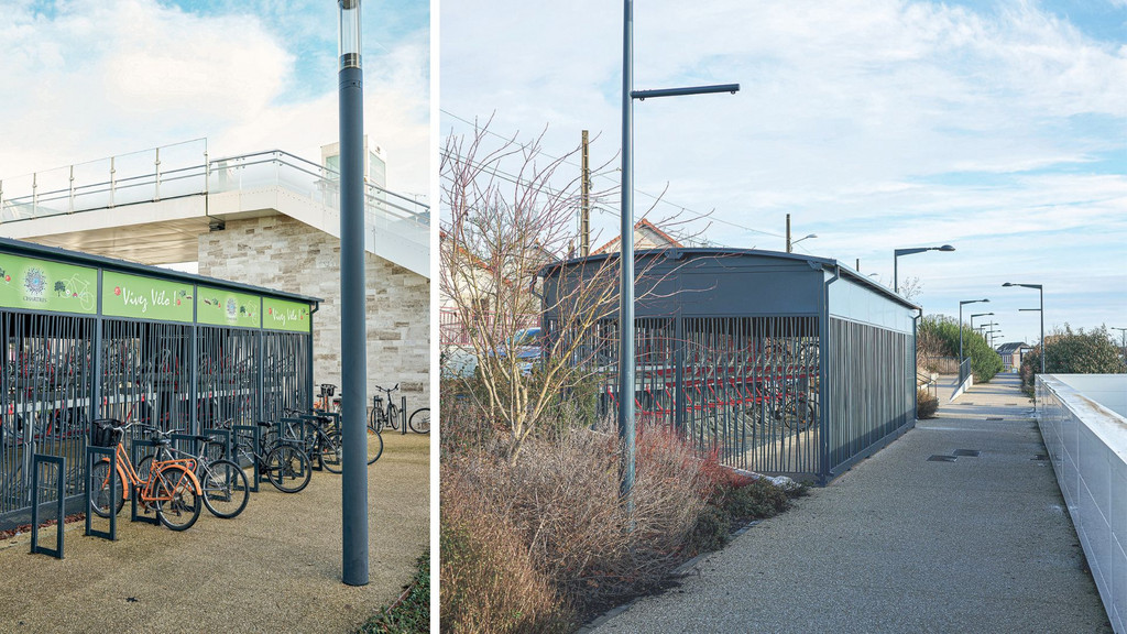 Les abris à vélo de Chartres métropole