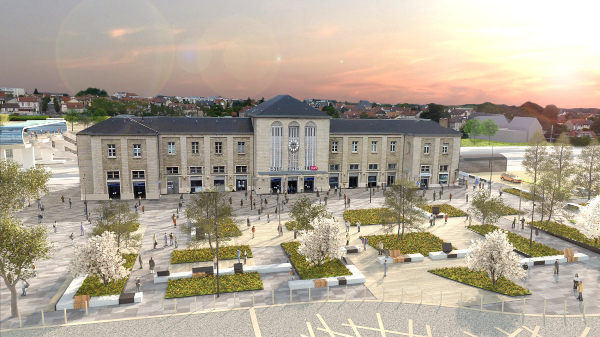 Pôle gare à Chartres – Chartres métropole