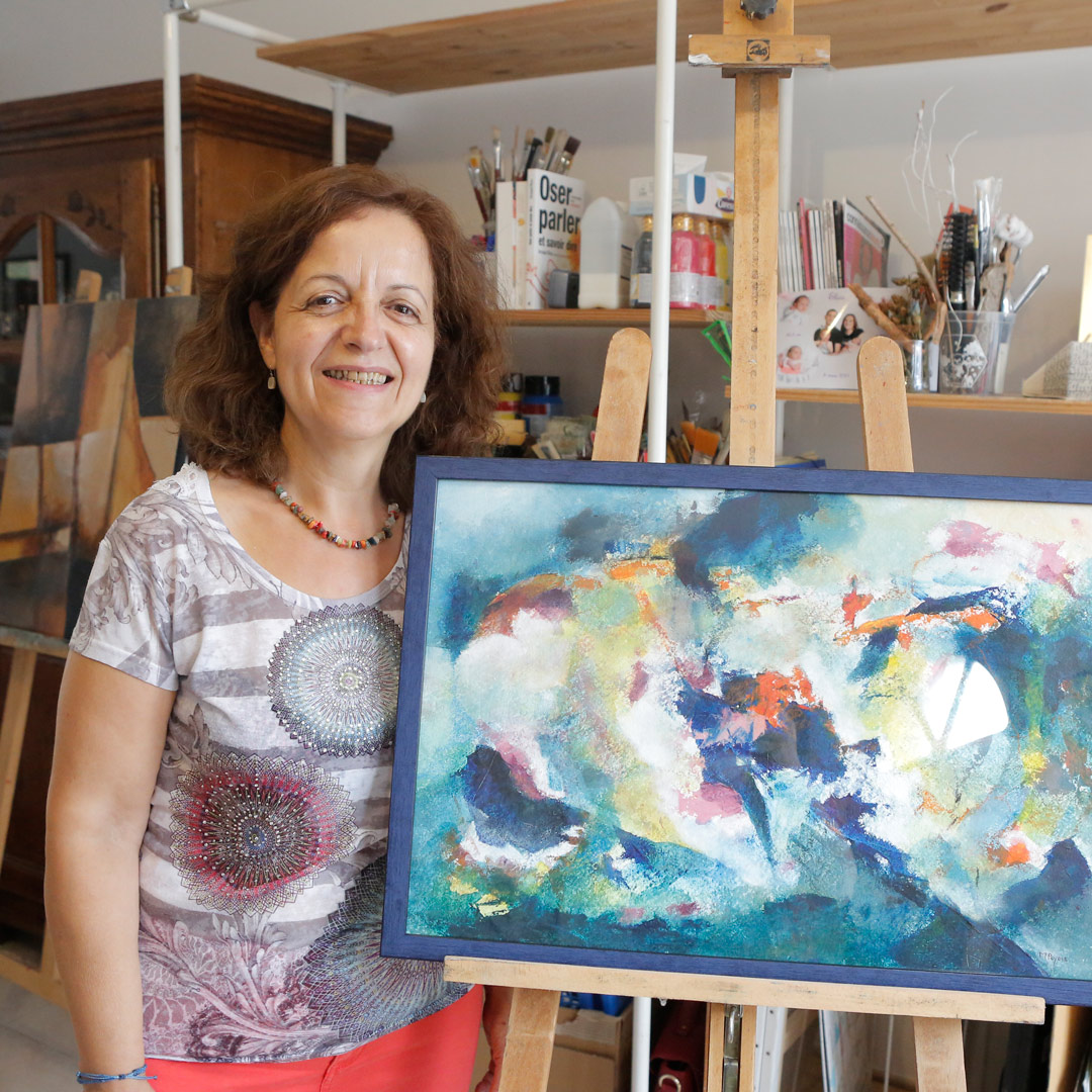 Les commerces de votre Agglo : Marguerite Peyois, ateliers de peinture